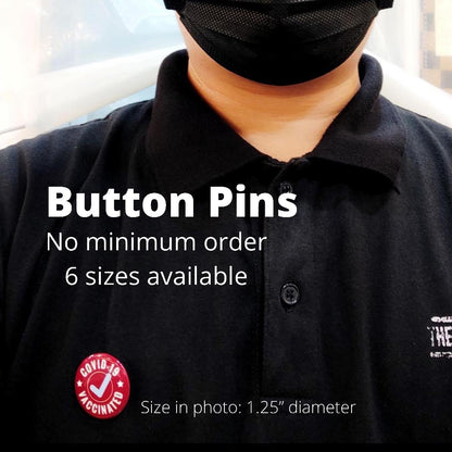 COVID-19 Vaccination Pins