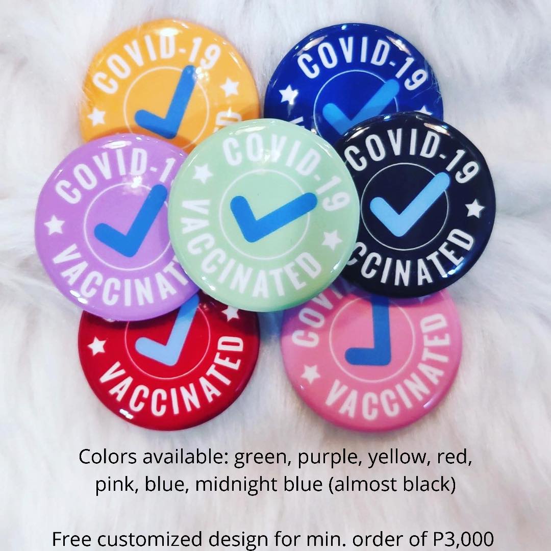 COVID-19 Vaccination Pins