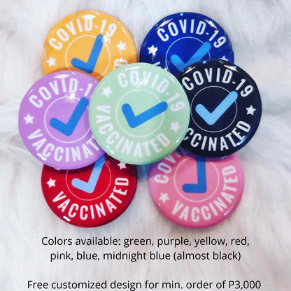 COVID-19 Vaccination Pins