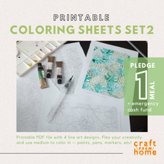 TCC Coloring Sheets Set2: Pattern