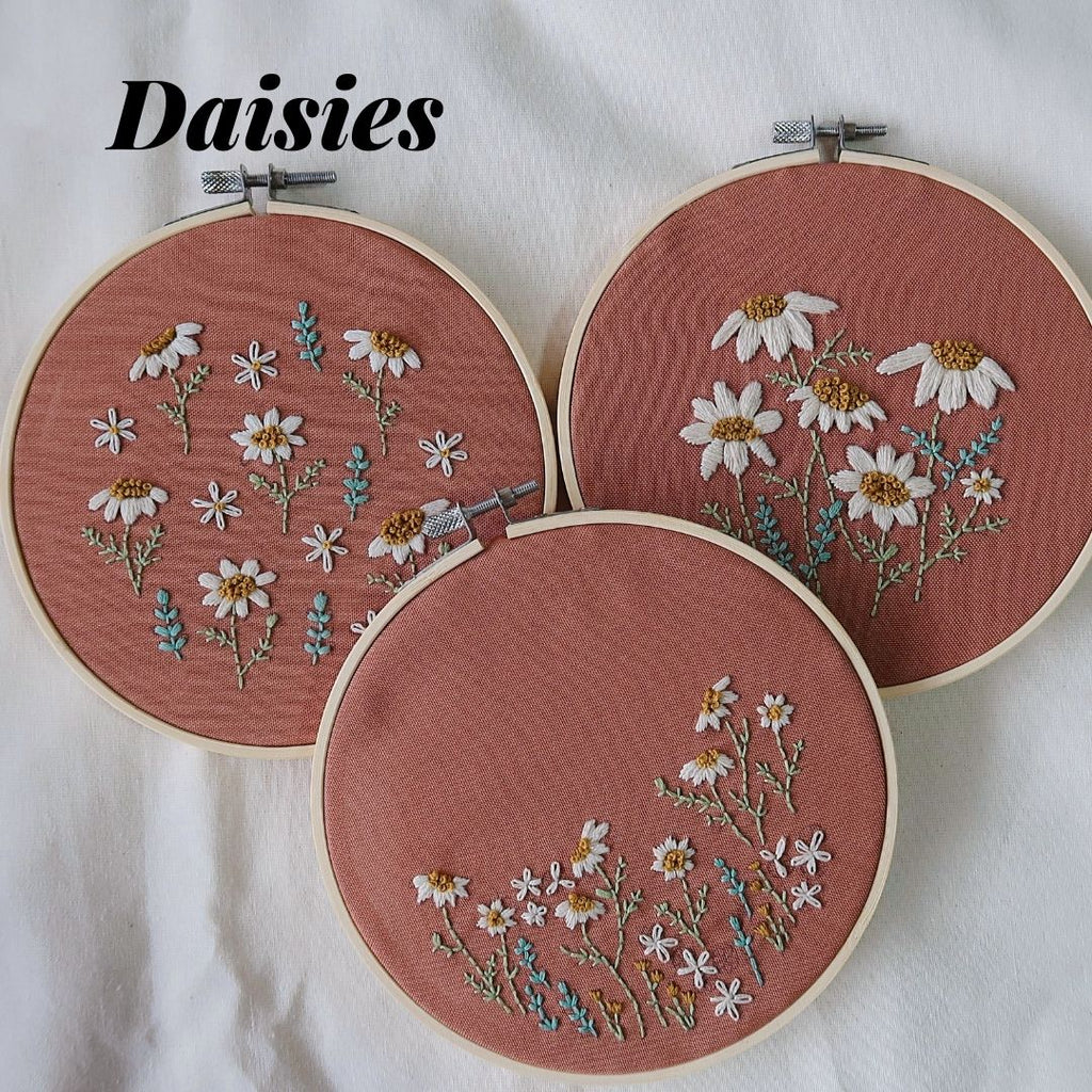 CTR Daisies Embroidery Kit