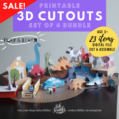 TCC 3D Cutouts Bundle 4in1