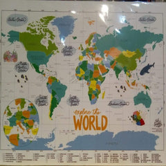 Scratch Map - World Map