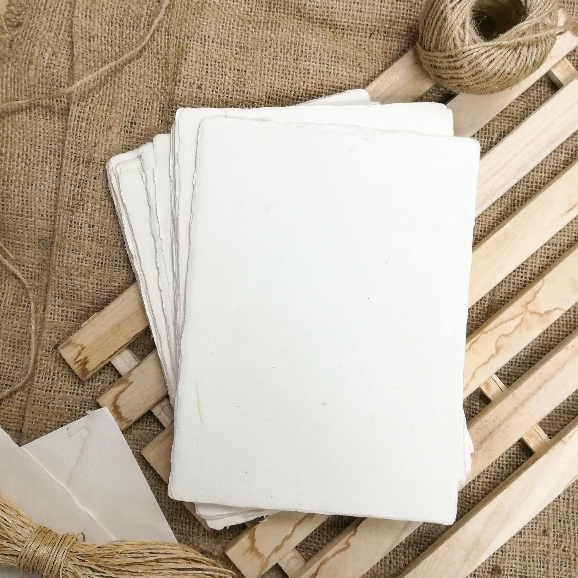 6X8 Inches Handmade Paper (10 Sheets) - The Craft Central