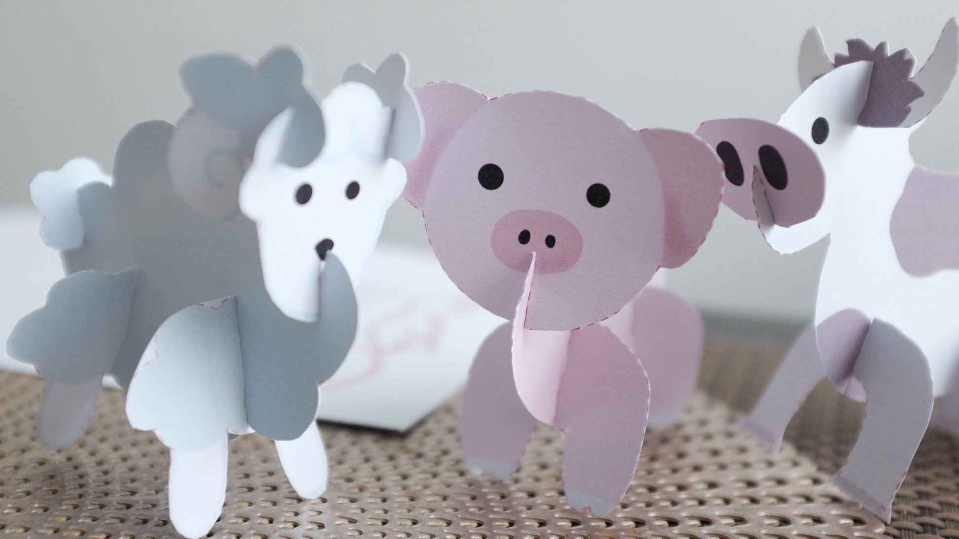 3D Cutouts: Farm Animals - The Craft Central