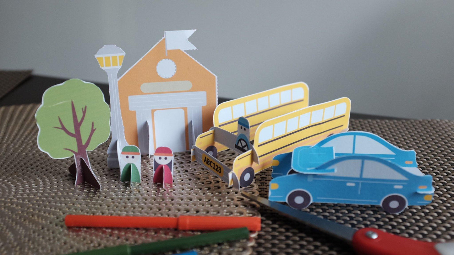 3D Cutouts: Back to School - The Craft Central