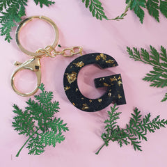 AOF Resin Letter Keychain