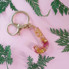 AOF Resin Letter Keychain
