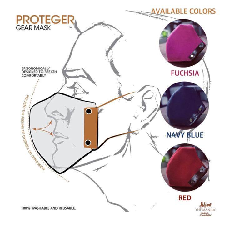 YHF Proteger Gear Mask Facemask