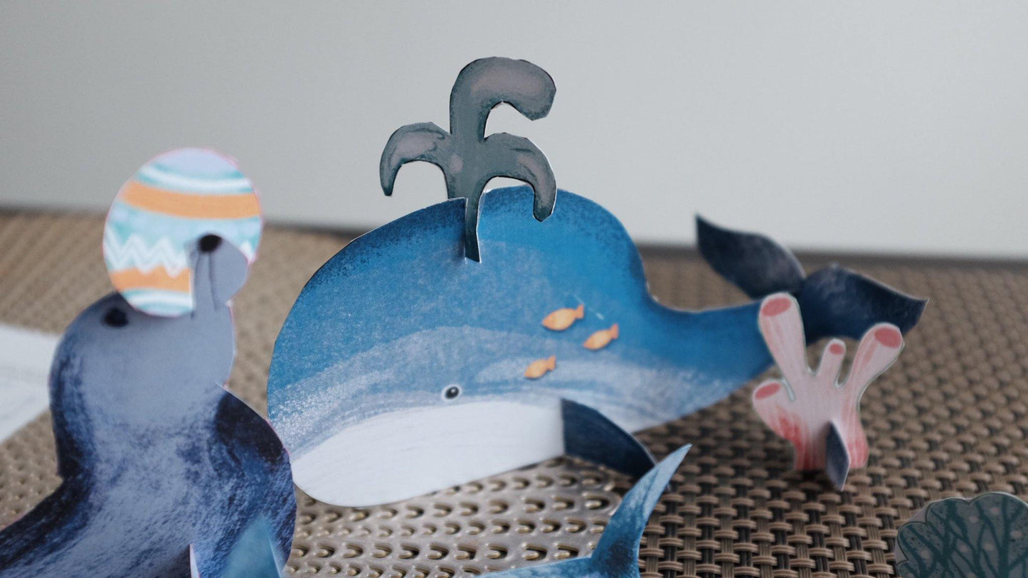 3D Cutouts: Sea Creatures - The Craft Central