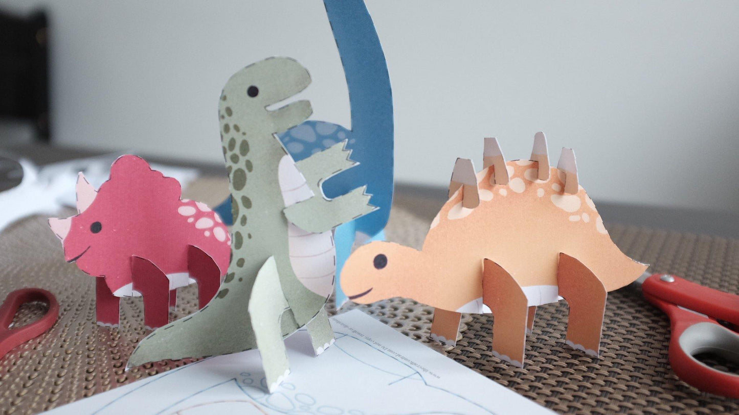 3D Cutouts: Dinosaurs - The Craft Central