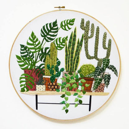 Cactus Embroidery Kit - The Craft Central