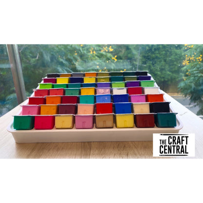 MIYA HIMI Gouache Paint Set of 56 colors White