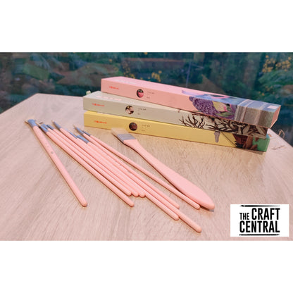 Miya Himi 10pc Little Bird Brush Set