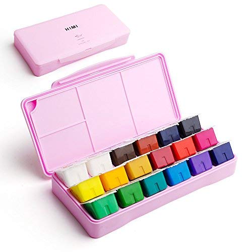 Miya HIMI 18 colors Gouache Paint Set