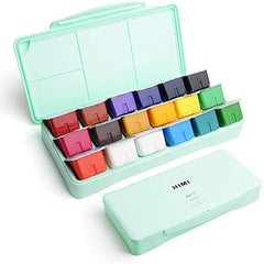 TCM Miya Himi 18 colors Gouache Paint Set