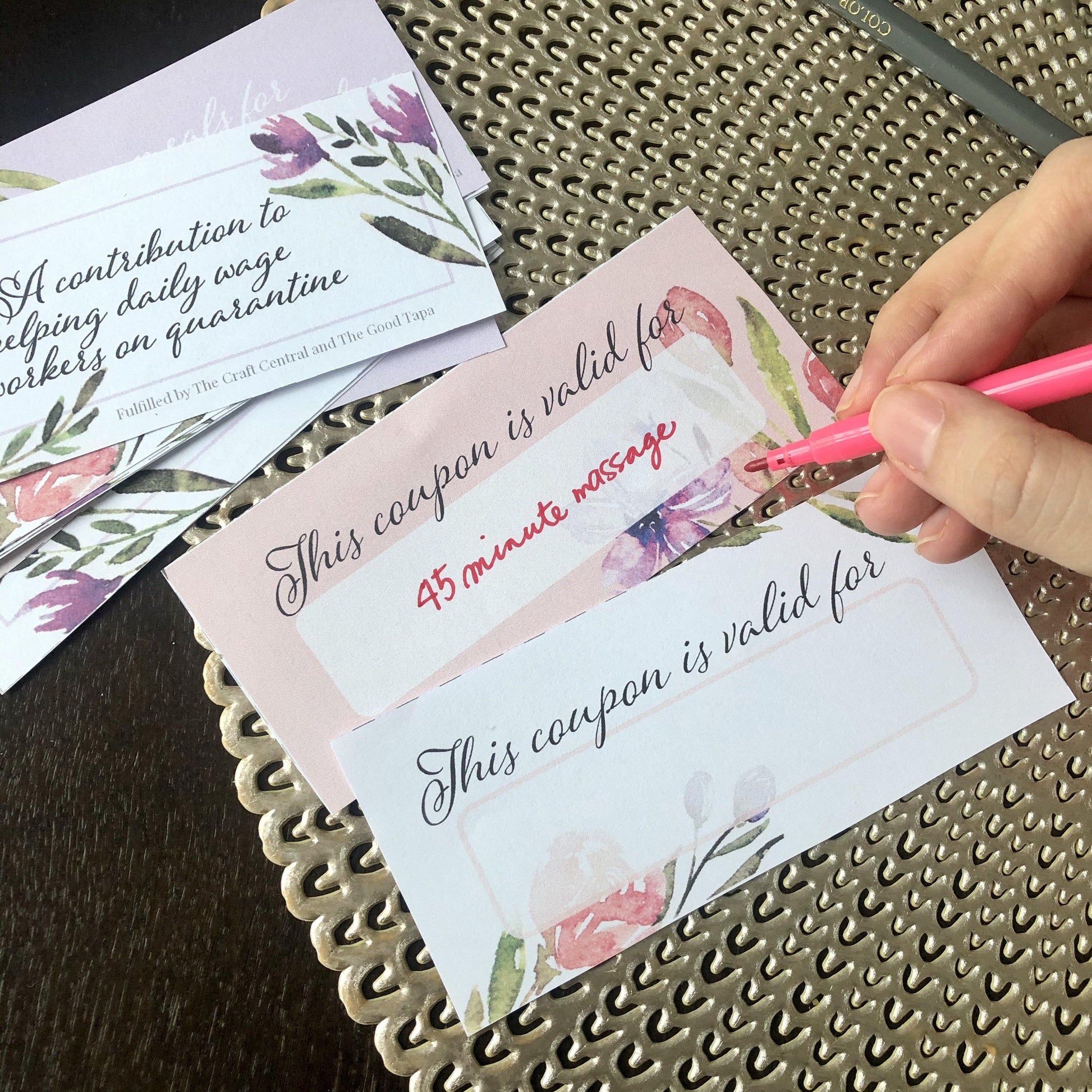 Bundle: Father's Mother's Day Coupon Book - The Craft Central