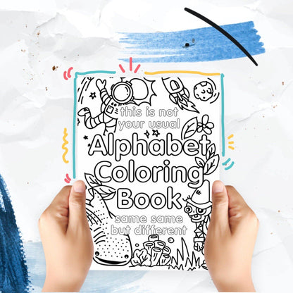 Not Your Usual Alphabet Coloring Book - The Craft Central