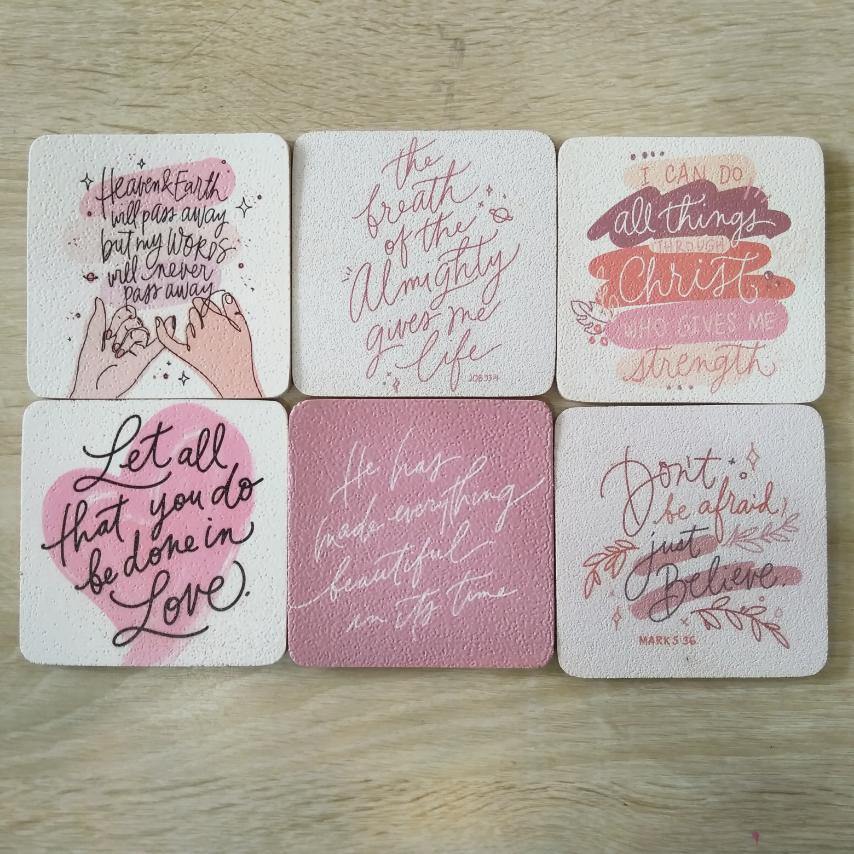 INK Scribbler Coasters New - The Craft Central