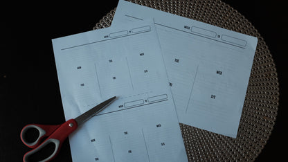 TCC Printable Planner - Weekly Daily Minimalist