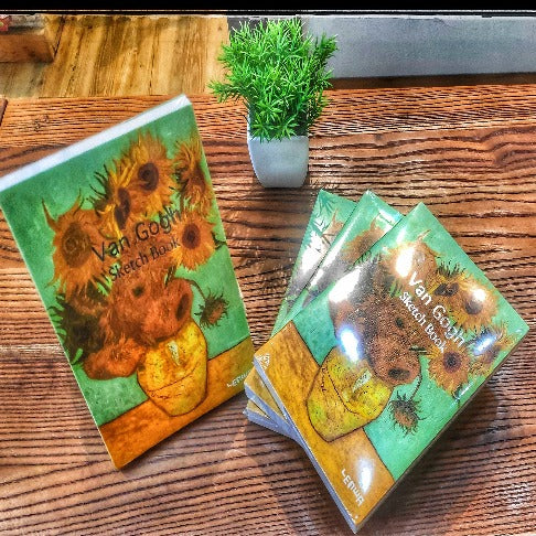 TCC VAN GOGH SUNFLOWER SKETCHBOOK