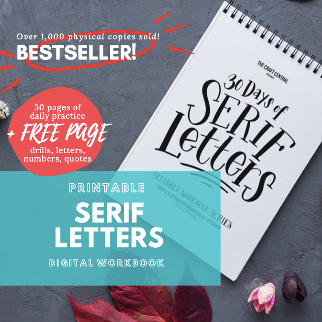 TCC Printable Workbook: Serif Letters