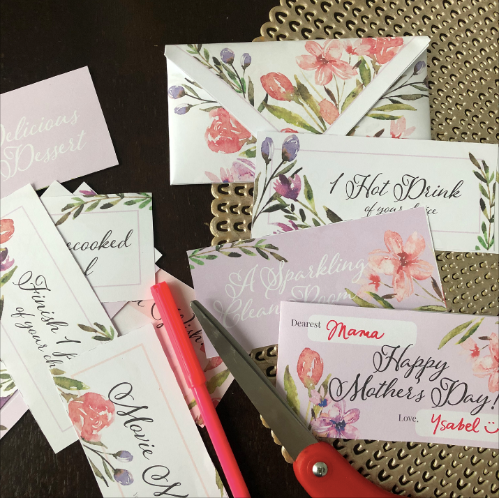 Bundle: Father's Mother's Day Coupon Book - The Craft Central