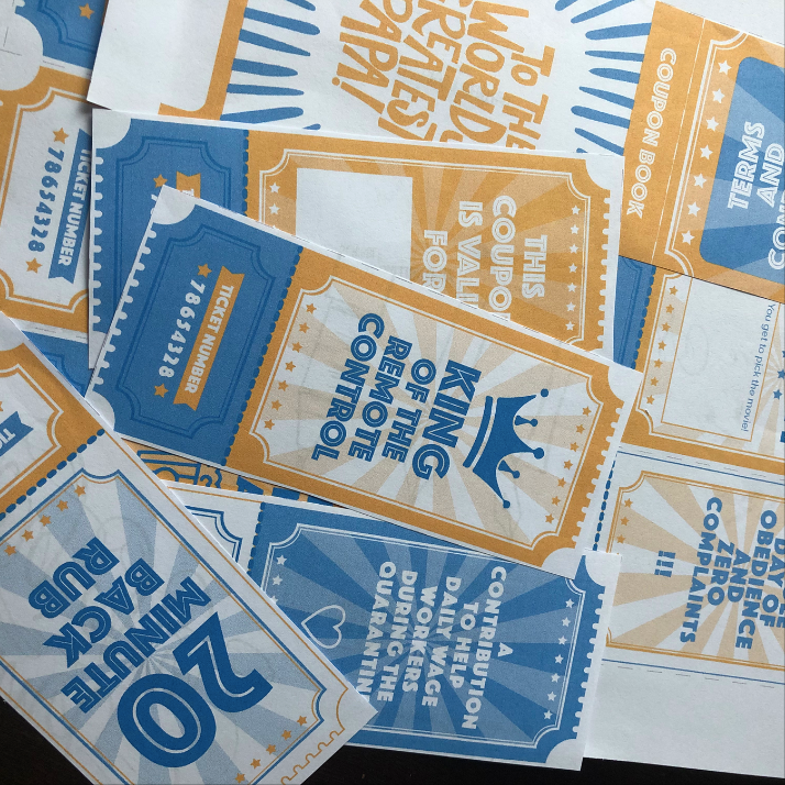 Father's Day Coupon Book Printable - The Craft Central