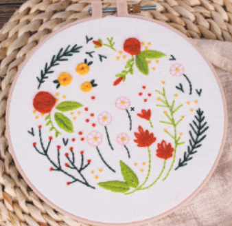 Spring Embroidery Kit - The Craft Central