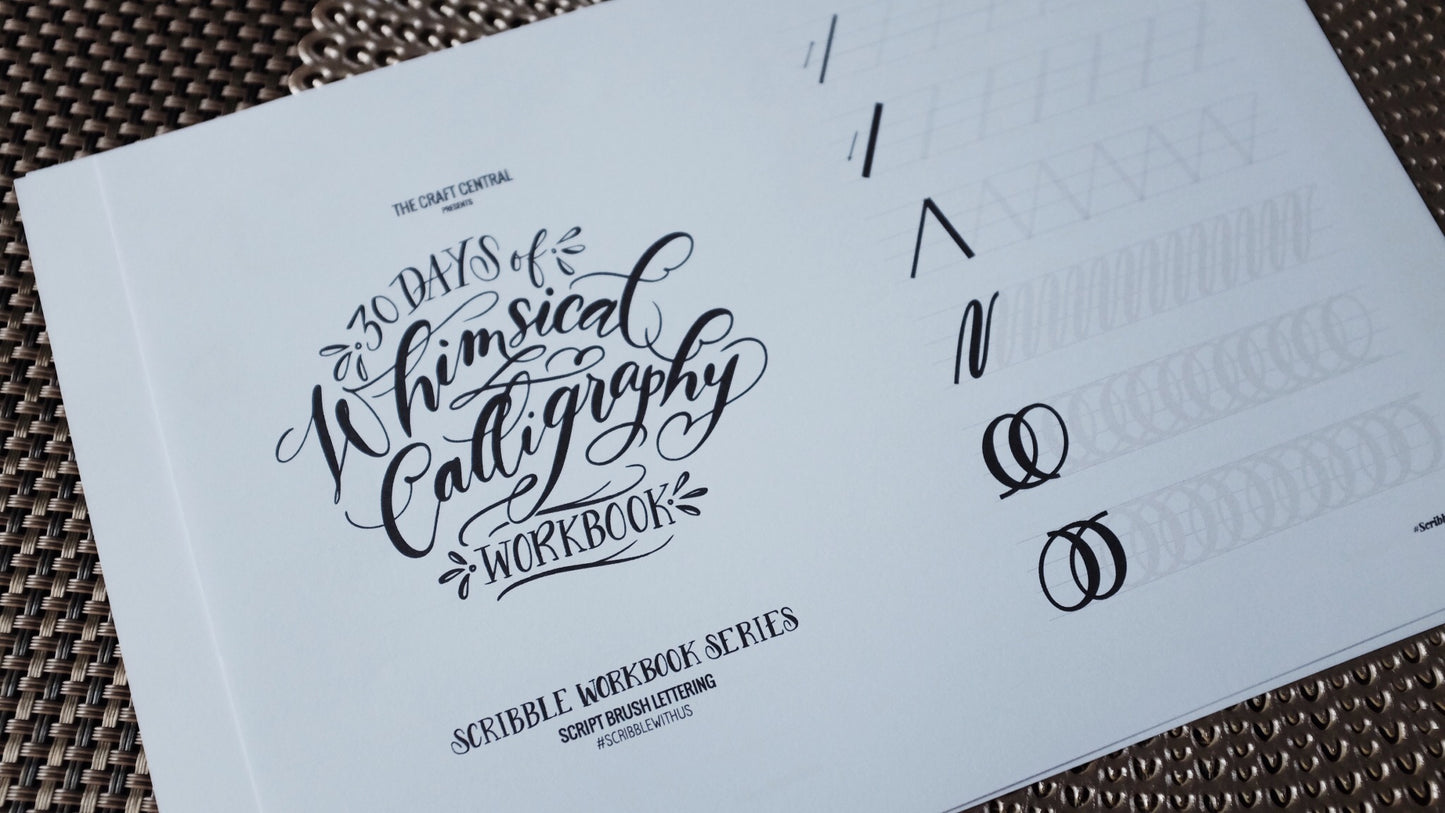 TCC Printable Workbook: Whimsical Calligraphy