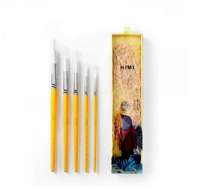 Miya Himi 5pc Little Bird Brush Set - The Craft Central