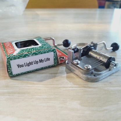 You light up my life Keychain Music Box - The Craft Central
