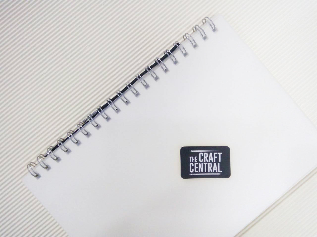 TCC Frosted Notebook B5
