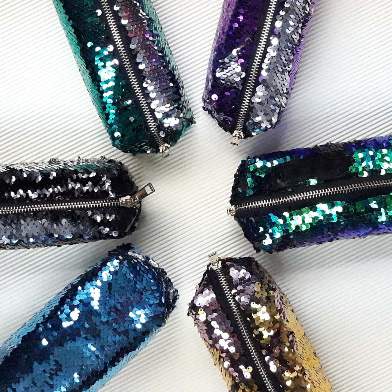 TCC Sequins Pencil Case