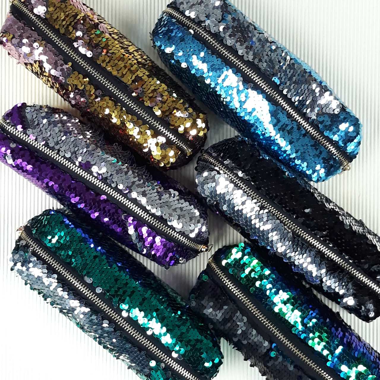 TCC Sequins Pencil Case