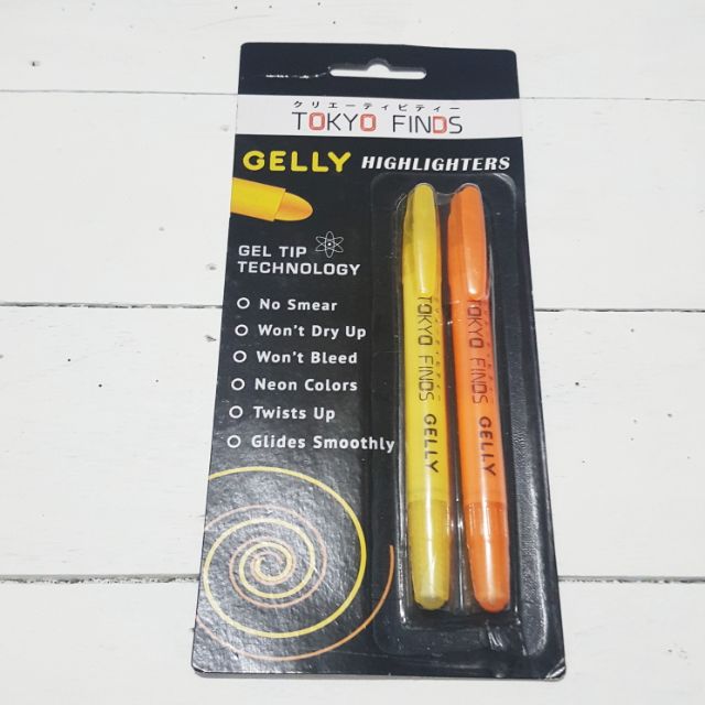 TKY Tokyo Finds Gelly Highlighters