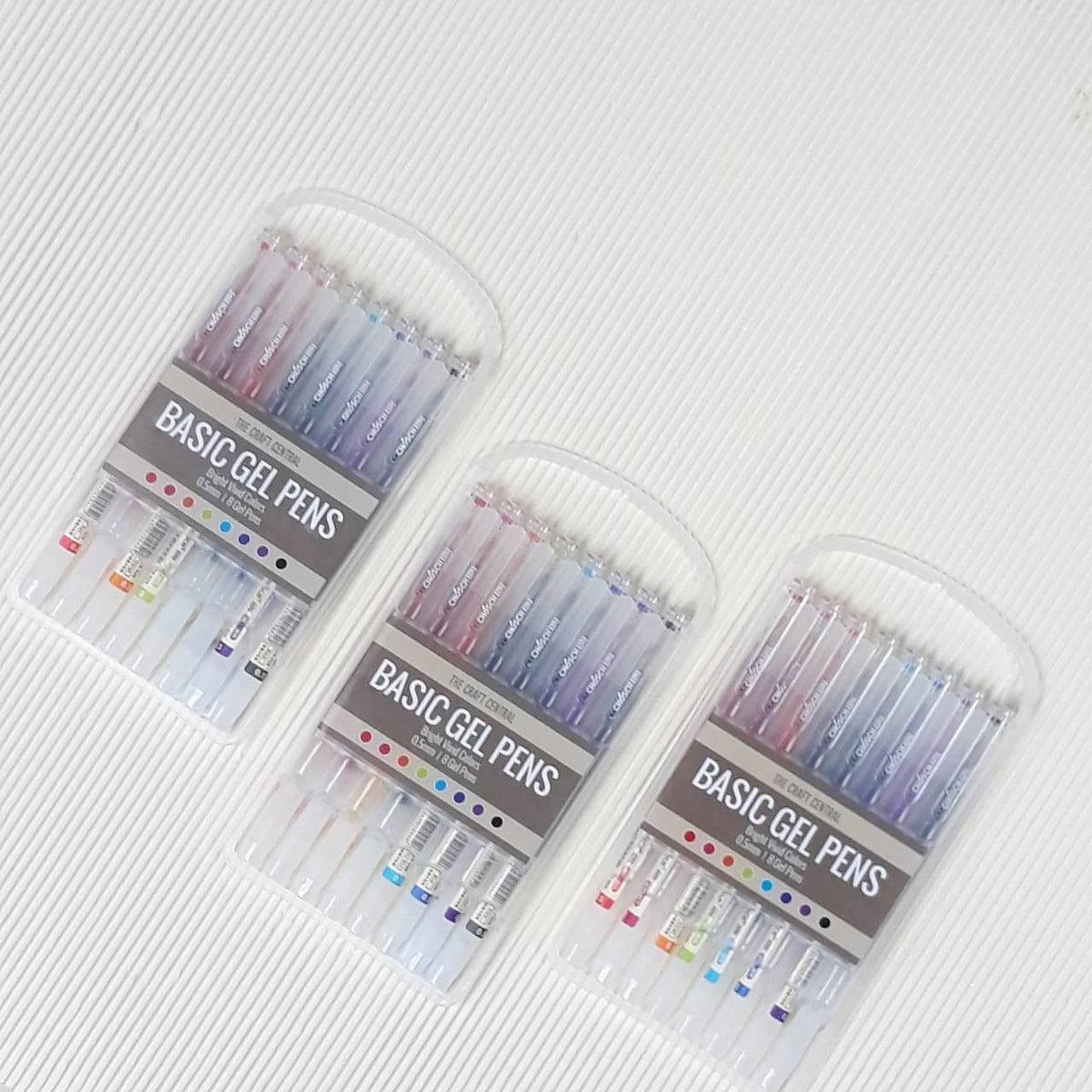 Basic Gel Pens Plain - The Craft Central
