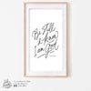 Psalm 46:10 Art Print - The Craft Central