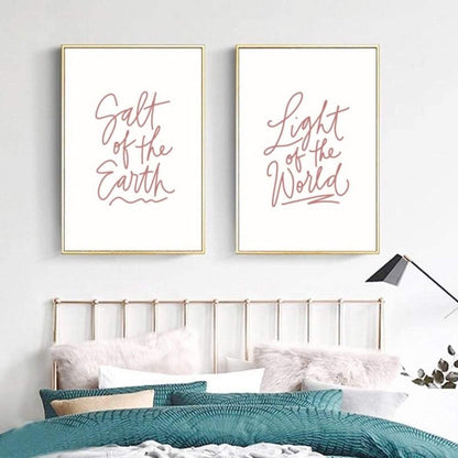 Salt of the Earth Light of the World Art Print - The Craft Central