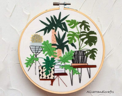 Cactus Embroidery Kit - The Craft Central