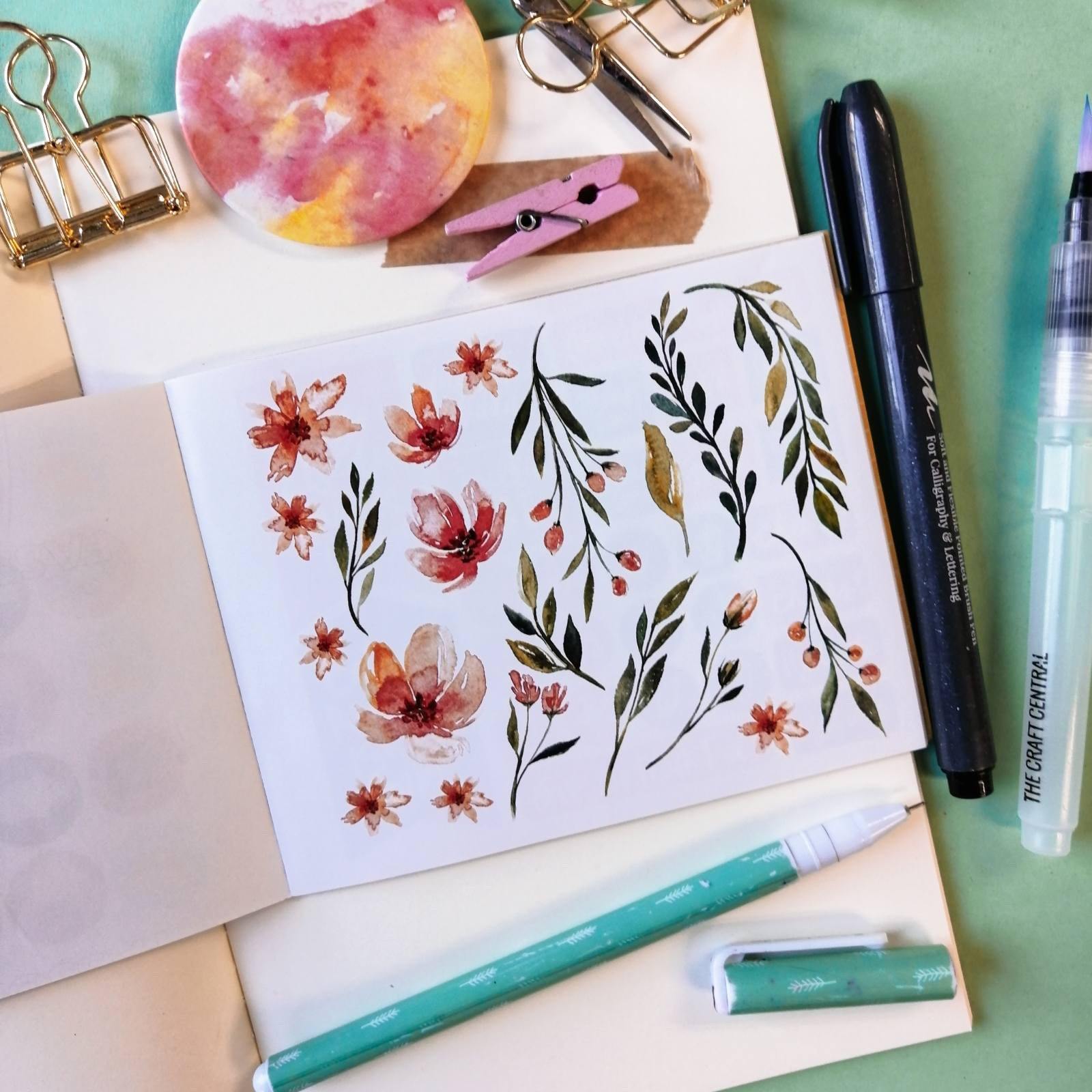 Ink Scribbler Sticker Book - The Craft Central