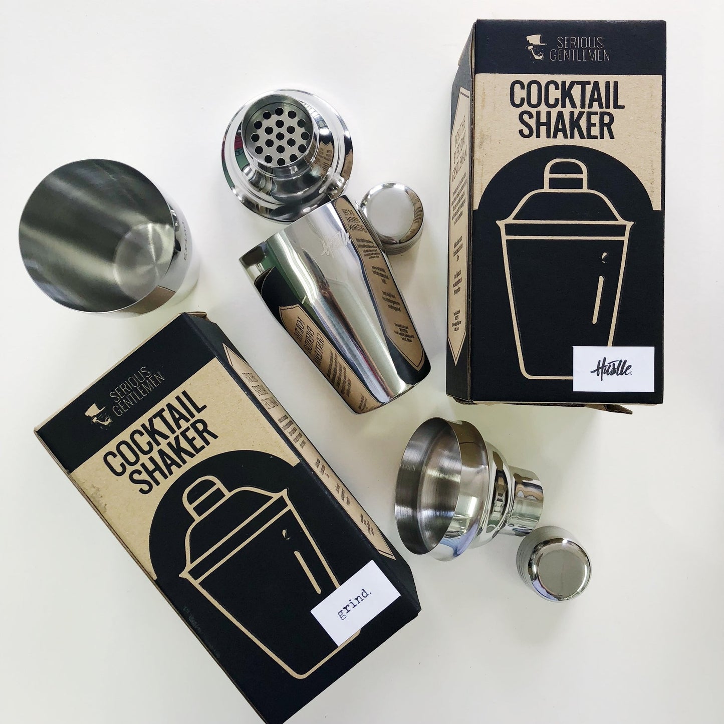 SRG Stainless Steel Boston Shaker