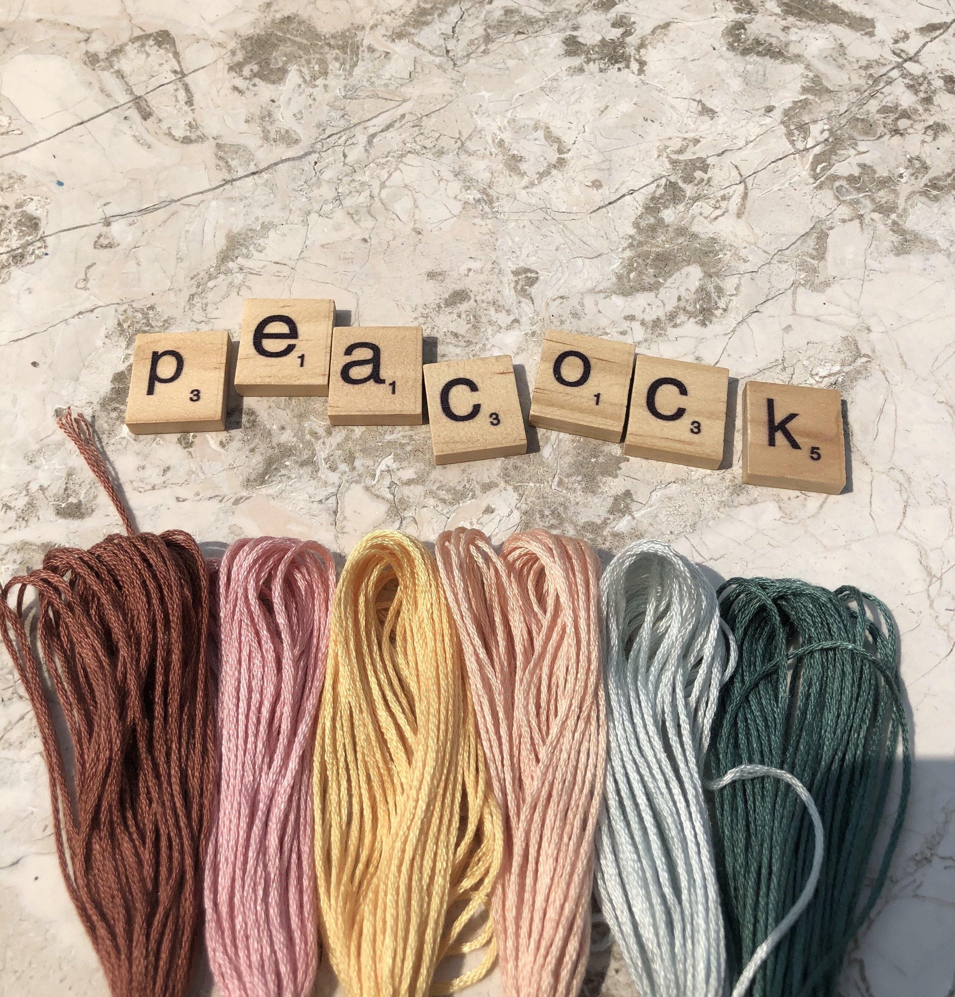 Embroidery Floss Threads 6 Skeins - The Craft Central
