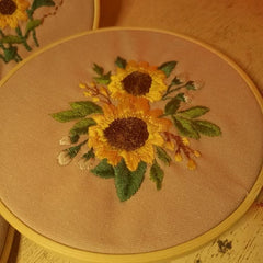 CTR Sunflowers Embroidery Kit