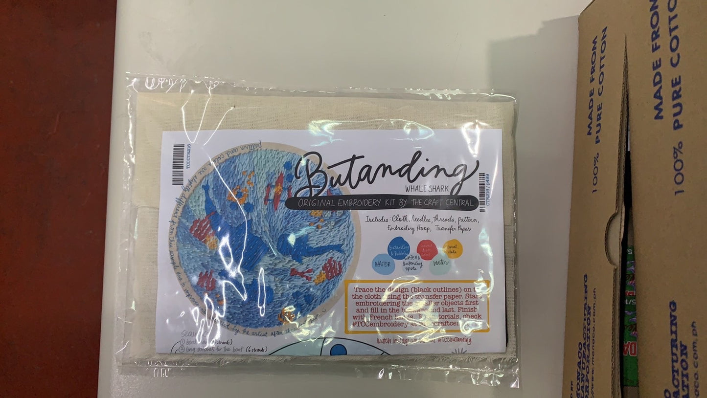 CTR Butanding Embroidery Kit