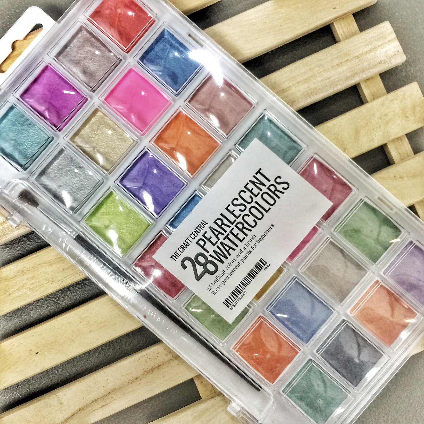 TCC Pearlescent Watercolor 28 colors