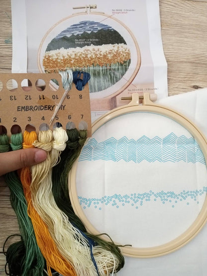 CTR Fields Embroidery Kit
