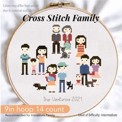 Cross Stitch Family