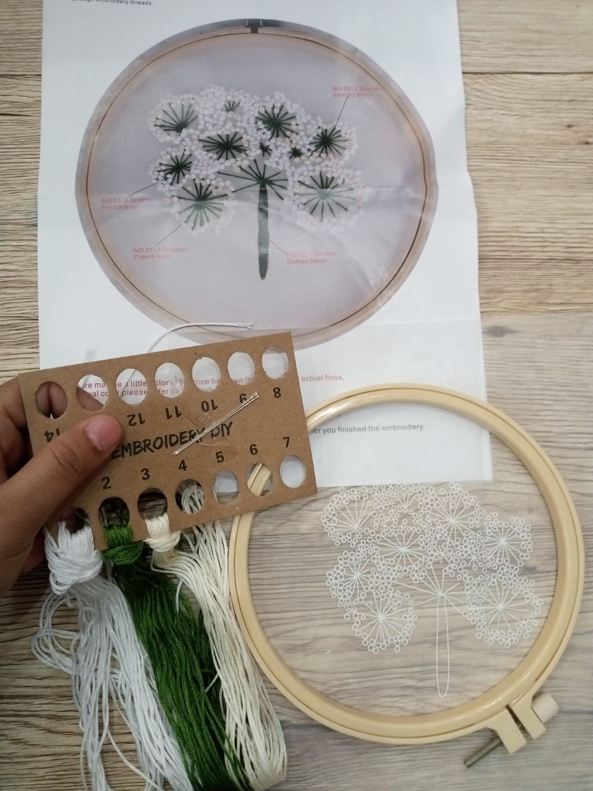 CTR Organza / Transparent Embroidery Kit