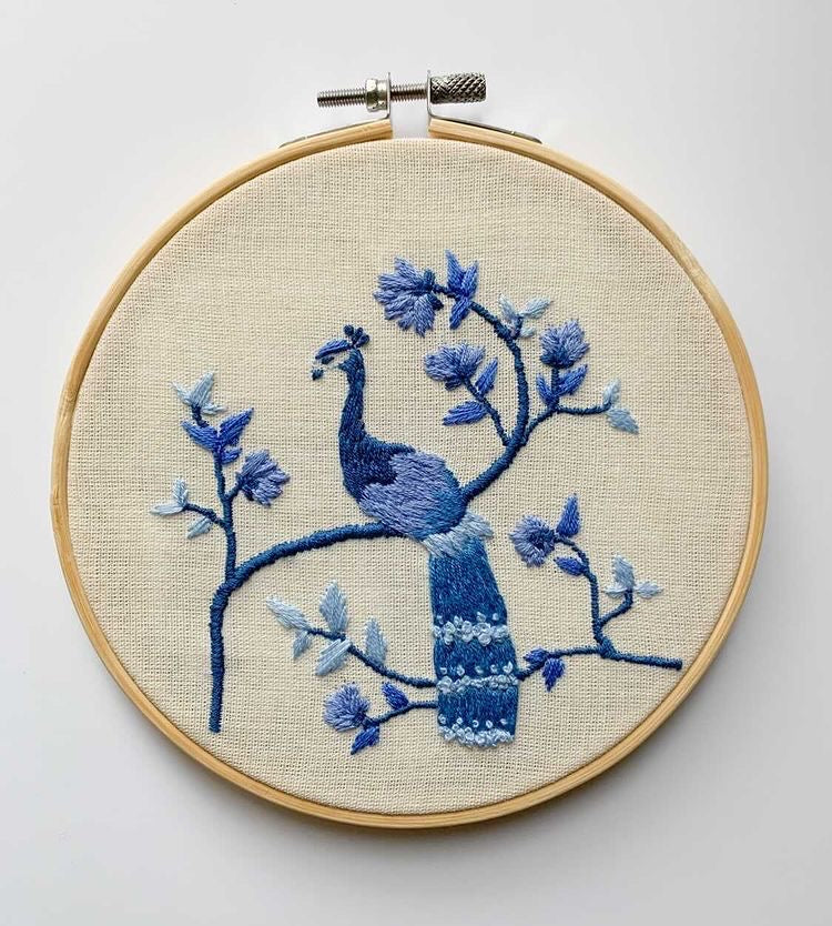 CTR Cerulean Paradise Embroidery Kit